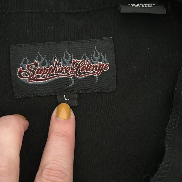 Vintage Saphire Lounge Shirt - Picture 4 of 7